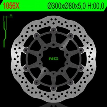 Disque de frein NG BRAKES pétale flottant