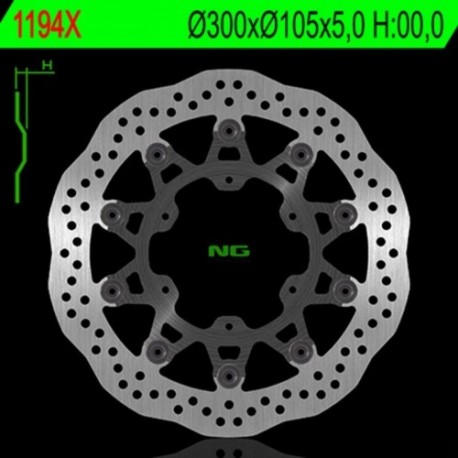 Disque de frein NG BRAKES pétale flottant