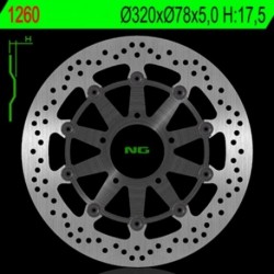 Disque de frein NG BRAKES rond flottant