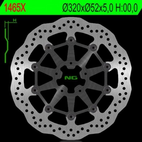 Disque de frein NG BRAKES pétale flottant