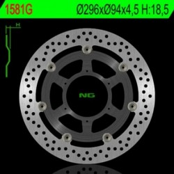 Disque de frein NG BRAKES rond flottant