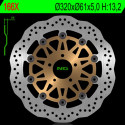 Disque de frein NG BRAKES pétale flottant