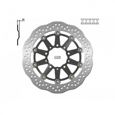 Disque de frein NG BRAKES pétale flottant