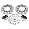 Kit disque de frein Oversize NG BRAKES pétale flottant - T-Max 530 Axial