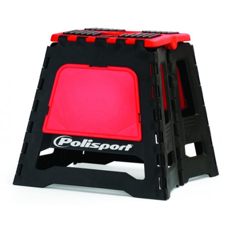 STAND POLISPORT couleur rouge