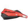Protèges mains Polisport TRAILBLAZR couleur noir rouge