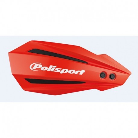 Protèges mains Polisport MX BULLIT couleur rouge