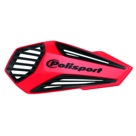 Protèges mains Polisport MX AIR couleur noir rouge