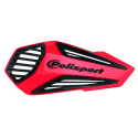 Protèges mains Polisport MX AIR couleur noir rouge