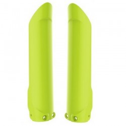 Protections de fourche Polisport SX / SXF 2015 à 2022 couleur jaune fluo