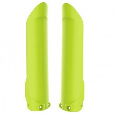 Protections de fourche Polisport SX / SXF 2015 à 2022 couleur jaune fluo