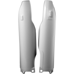 Protections de fourche Polisport 250 KXF / 450 KXF 2006 à 2008 couleur blanc