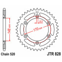 Couronne JT SPROCKETS JTR828 47 dents - pas de 520