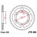 Couronne JT SPROCKETS JTR486 41 dents - pas de 520