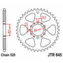 Couronne JT SPROCKETS JTR845 45 dents - pas de 520 acier carbone C49