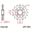 Pignon de transmission JT SPROCKETS JTF1373 17 dents - pas de 520 Type SCM420