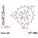 Pignon de transmission JT SPROCKETS JTF1905 13 dents - pas de 428