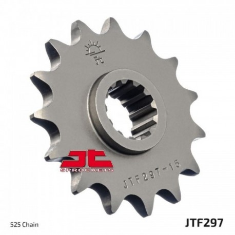 Pignon de transmission JT SPROCKETS JTF297 15 dents - pas de 525 Type SCM420