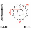 Pignon de transmission JT SPROCKETS JTF565 15 dents - pas de 520