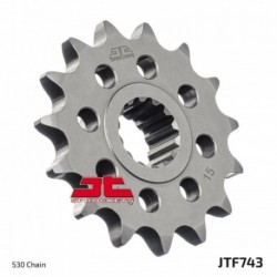 Pignon de transmission JT SPROCKETS JTF743 15 dents - pas de 530 RU