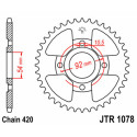 Couronne JT SPROCKETS JTR1078 47 dents - pas de 420