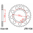 Couronne JT SPROCKETS JTR1134 50 dents - pas de 428 acier carbone C49