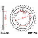 Couronne JT SPROCKETS JTR1792 42 dents - pas de 525