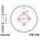 Couronne JT SPROCKETS JTR1795.22 22 dents - pas de 520 acier carbone C49