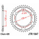 Couronne JT SPROCKETS JTR1847 55 dents - pas de 428 acier carbone