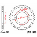 Couronne JT SPROCKETS JTR1910 32 dents - pas de 520 acier carbone C49