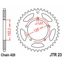 Couronne JT SPROCKETS JTR23 47 dents - pas de 420