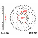 Couronne JT SPROCKETS aluminium ultra-light anti-boue 42 dents 520