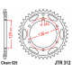 Couronne JT SPROCKETS JTR312 40 dents - pas de 525 acier carbone C49