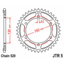 Couronne JT SPROCKETS JTR5 49 dents - pas de 520