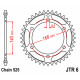 Couronne JT SPROCKETS JTR6 42 dents - pas de 525 acier carbone C49