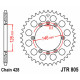 Couronne JT SPROCKETS JTR805 50 dents - pas de 428 acier carbone C49