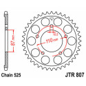 Couronne JT SPROCKETS JTR807 44 dents - pas de 525