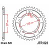 Couronne JT SPROCKETS JTR823 39 dents - pas de 520