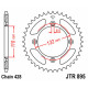 Couronne JT SPROCKETS KTM 85 SX / HVA 85 TC / GAS GAS 85 MC 46 dents - pas de 428 acier carbone C49