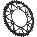 Couronne JT SPROCKETS Bi matière anti-boue HONDA CR CRF Gris 49 dents