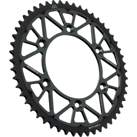 Couronne JT SPROCKETS Bi matière anti-boue HONDA CR CRF Gris 48 dents