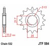 Pignon de transmission JT SPROCKETS JTF584 16 dents - pas de 532