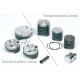 Kit reconditionnement haut moteur WISECO KAWASAKI 500 60.5MM