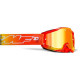 Paire de lunettes POWERBOMB / Masque FMF Osborne Orange - écran Mirror red