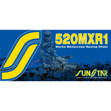 Chaîne MX / Enduro SUNSTAR 520 MXR1