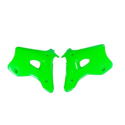 Ouies de radiateurs UFO 125 KX / 250 KX 1994 à 1998 Vert fluo