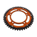 Couronne Couronne Bi matière ZF SPROCKETS 65 SX KTM 2003 à 2023 46 dents