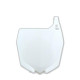 Plaque numéro frontale Rtech blanc Yamaha