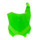 Plaque numéro frontale Rtech vert fluo Kawasaki
