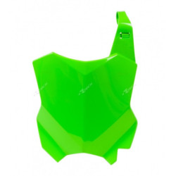 Plaque numéro frontale Rtech vert fluo Kawasaki